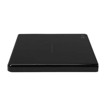 LG - 8x External USB 2.0 Double-Layer DVD±RW/±R/-RAM/CD-RW Drive - Black