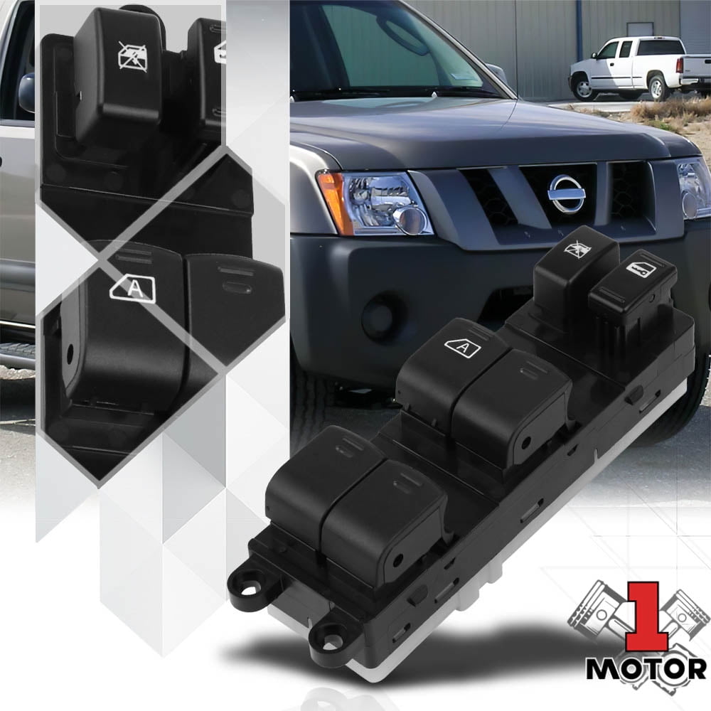 [Front Left] Driver Side Power Window Switch for 0512 Nissan Frontier