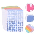 thumbnail image 2 of FRCOLOR Letter Stickers 16 Sheets Color Alphabet Sticker Scrapbooking Sticker Envelope Sealing Sticker,7.87"X5.91"X0.04", 2 of 5