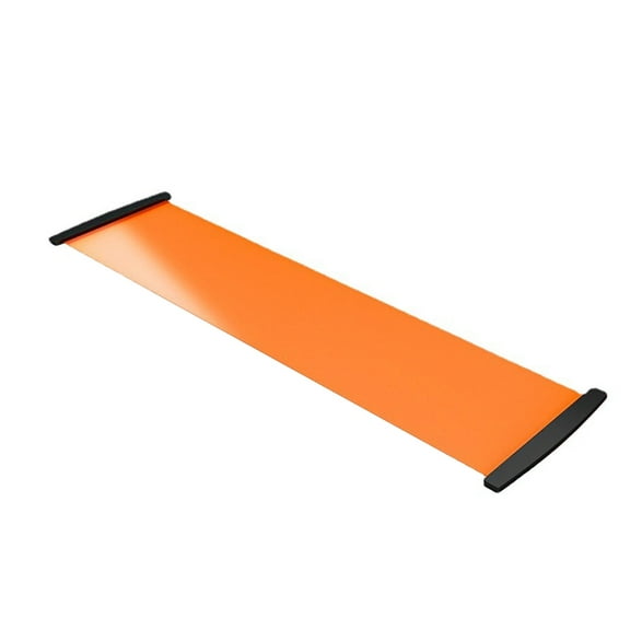 Falleo Clearance Slide Board Non Slip Sliding Mat Thickened Balance Exercise Training Fitness Equipment for Home Shoe Covers and Tutorial 180x50cm Orange