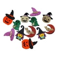 thumbnail image 1 of Conjunto de 12 piezas de lentejuelas brillantes para celebraciones de Halloween, 1 of 9