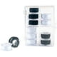 Bobines en Plastique Transparent Classe 15 - Filetées en Boîtier Noir et Blanc 12/emballage – image 2 sur 2