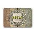 thumbnail image 1 of RYLABLUE Holla. Drôle Citations Paillasson Tapis de Sol Tapis Extérieur/intérieur Taille 23.6x15.7 Pouces, 1 of 1