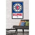 thumbnail image 2 of NBA LA Clippers - Logo 21 Wall Poster, 22.375" x 34", Framed, 2 of 3