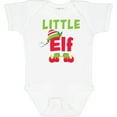 thumbnail image 3 of Inktastic Christmas Little Elf Boys or Girls Baby Bodysuit, 3 of 5