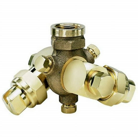 4418-3/4-2TOC20 TeeJet Boomjet Boomless Brass Nozzle, Double Swivel Assembly