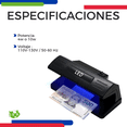 thumbnail image 3 of Lámpara Luz Uv Detectora De Billetes Falsos Tarjetas Dinero Identificaciones Xtellar negro, 3 of 4