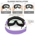 thumbnail image 6 of Findway Ski Goggles Over Glass, 100% UV Protection OTG Snow/Snowboard Goggles for Women, Men & Youth, Adult, 6 of 7