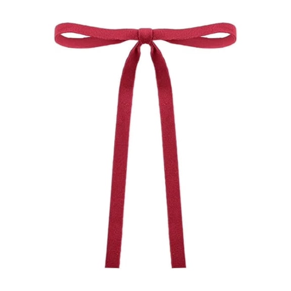 Christmas Velvet Ribbon Bows Decoration,Red Christmas Ornaments, Ribbon Decor for Xmas Tree, Tree Topper Wreath Bows for Home Decor Indoor Outdoor Decoration