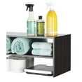 thumbnail image 5 of Whitmor Stackable 31" Extra Wide 2 Tiers, 9-Pair of Shoes Closet Storage Organizer, Espresso, 5 of 7
