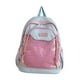 thumbnail image 2 of Mochila de moda con bolsillo transparente de nailon para viajes escolares y universitarios. Azul, 2 of 9