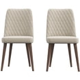 thumbnail image 2 of Katie Mid-Century Modern Velvet Dining Chair (Set of 2), 2 of 11