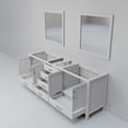 thumbnail image 6 of Jacques 80 in. W x 22 in. D White Double Bath Vanity and 30 in. Mirrors, 6 of 7