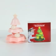 SIfdSeng Pet Toys Les chats de l'arbre de Noël peuvent manger et jouer avec des jouets de haute Puzzle pour chiens Jouets agressifs pour chien Jouets pour grand chien pour les brochettes agressives