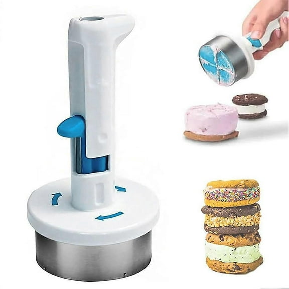 Ice Cream Sandwich Maker Tool - Scoop for Perfect Ice Cream Sandwiches, Ideal for Kitchen and Dessert Shops