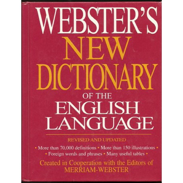 sters New Dictionary of the English Language Revised and Updated, PreOwned Hardcover