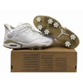 thumbnail image 1 of Ni - ke Air Jordan Air Jordan 6 Retro Low Golf 'White Khaki' DV1376-100 Size 8 No Box, 1 of 5