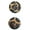 Brown Multi, variant on Belagio 1.5" Cork Button, 2 Pack, Leopard Print, Brown Multi