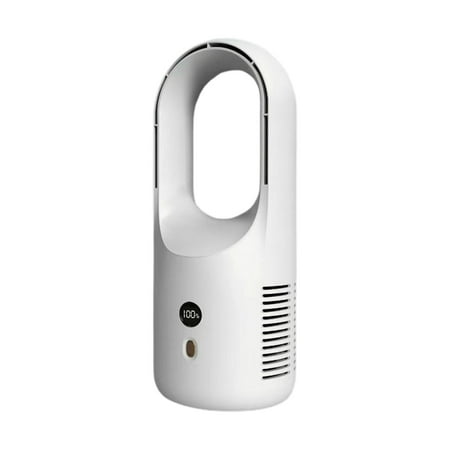 

Personal Air Conditioner Fan Cooling Fan Noiseless Portable with Humidifier Cooling Fan Bladeless Fan for Car Home Hiking Summer Bedroom