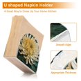 thumbnail image 4 of Table Napkin Holder, One Sizex1 Kitchen Napkin Holder Acrylic Napkin Holder Restaurant Napkin Holder Colorful Chrysanthemum, 4 of 9