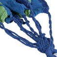 thumbnail image 4 of Ligero Plegable Hamaca de viaje al aire libre Azul Cyan Stripe Cotton High Elasticity Camping Swing Abanopi Hamaca, 4 of 7