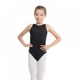 thumbnail image 1 of Prettyui Kids Girls Camisole Leotard Straps Gymnastic Ballet Dance Leotard Sleeveless Bodysuit Dancewear Big Girls' Over's and Under Camisole Leotard, 1 of 4