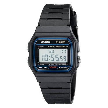 Casio Men's Digital Illuminator Sport Watch, Black Resin F108WH-1ACF ...