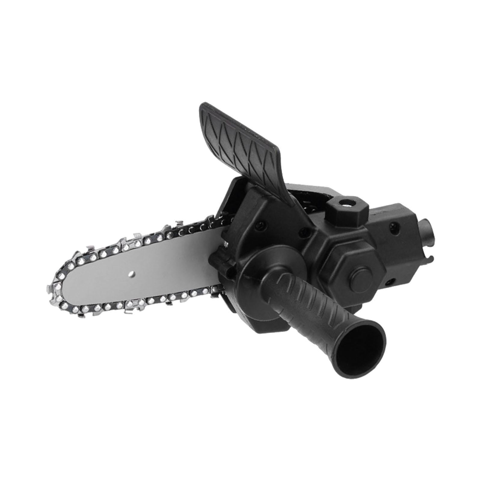 oshhni Electric Chain Saw Handheld Woodworking Cutter for Pruning Tree Logging Black