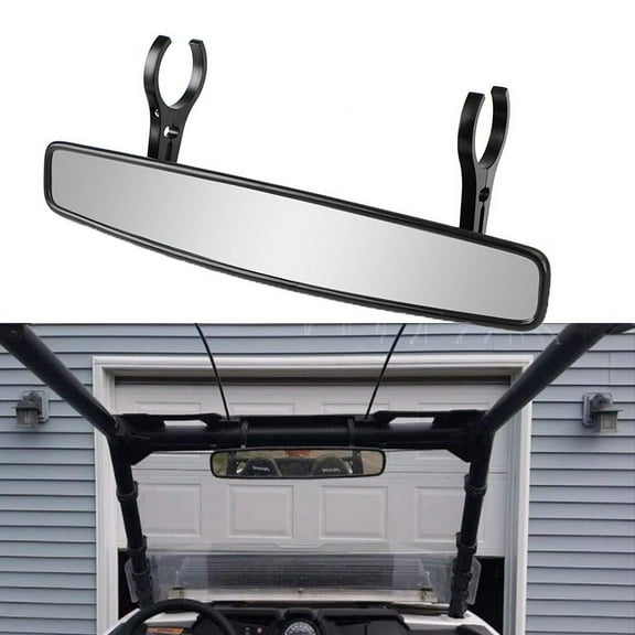 1.75" 2" UTV Center View Mirror 15" For Polaris Ranger RZR 900 XP 1000 S Turbo