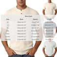 thumbnail image 3 of Shirts for Men, Men's Ribbed Knit T-Shirts Short Sleeve Plus Size Casual Notch V Neck Muscle Slim Fit Basic Tee Top Summer Everyday Wear Black XXL, 3 of 5