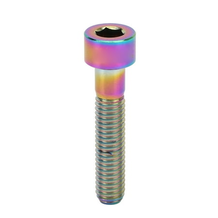 

Titanium Alloy M6x30mm Column Head Stem Top Cap Fixing Bolt for Bike Repair Dazzling