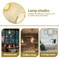 thumbnail image 2 of Miangastore Lampshade Golden 1Set 5.9In Drum Shape, 2 of 9