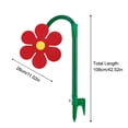 thumbnail image 4 of Crazy Daisy Sprinkler Crazy Dancing Flower Water Sprinklers Funny 360° Rotating Sun Flower Dancing Daisy Lawn Sprinkler for Yard Watering Dogs Kids Playing (Red), 4 of 7