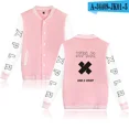 thumbnail image 3 of Zip Up Baseball Uniform Men's Jackets Streetwear Hip Hop Harajuku Sweatshirt XPLR Merch Hoodie Casual Sportswear, 3 of 6