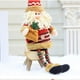 thumbnail image 5 of Bonito adorno navideño, decoración navideña, muñeco sentado, pieza central, estatuilla para Zulema Papá Noel muñeco de nieve alce, 5 of 8