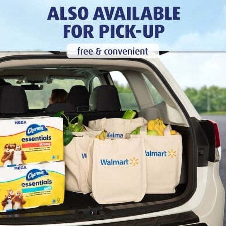 Charmin Essentials Strong Toilet Paper, 18 Mega Rolls