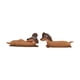 thumbnail image 1 of 2 figuras de perro salchicha para decoración de salpicadero, divertidas estatuas de perro pequeño, esculturas de cachorro para chimenea, de TV Estilo C, 1 of 8