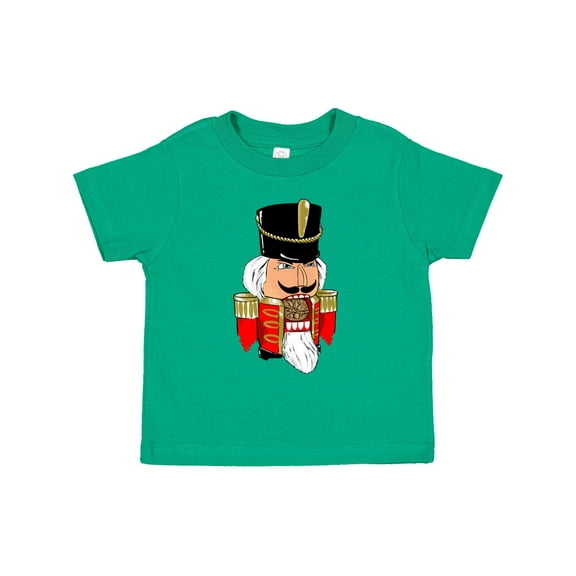 Inktastic Christmas Nutcracker in Red Boys or Girls Toddler T-Shirt