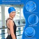 thumbnail image 3 of Gorro de natación compatible con mujeres y hombres con cabeza mediana o grande, 3 of 5