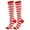 Christmas red white stripes, variant on Christmas Compression Socks for Women & Men, Knee High Compression Socks 20-30 mmHg, Compression Socks for Medical, Nursing, Running, Athletic, Varicose Veins, Travel