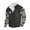 Black, variant on ZCFZJW Big and Tall Regular Fit Graphic Athletic Workout Sweatshirts for Men Trendy Vintage Aztec Pattern Print Raglan Long Sleeve Half Zip up Pullover Tops Black XXL