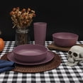 thumbnail image 7 of Mainstays 10.5 inch Round Plastic Etched Halloween Skeleton Plate, Purple, 7 of 7