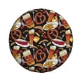 thumbnail image 4 of Spare Tire Cover, Fries Beer Sausage Wheel Cover Tire Covers For Trailers Car Truck Camper Universal Tire Covering Fits Diameter14"-17", 4 of 4