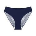 thumbnail image 3 of Seamless Lace Briefs For Women Comfortable Ultrathin Ladies Panties Breathable Soft Stretch Underwear" Cute Panties for Women Nylon Bikini Panties Vintage Women's Athletic Underwear Women Panties plus, 3 of 3