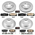 thumbnail image 2 of PowerStop Front and Rear Geomet Coated Brake Rotor and Pad Kit Fits: LEXUS TOYOTA Select Models CRK6480, 2 of 5