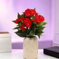 thumbnail image 3 of Artificial Impatiens Flowers, UV Resistant Silk Impatiens Bushes Greenery for Outdoors Patio Lawn Garden Pot Hanging Basket Porch Balcony Decoration, 3 of 4