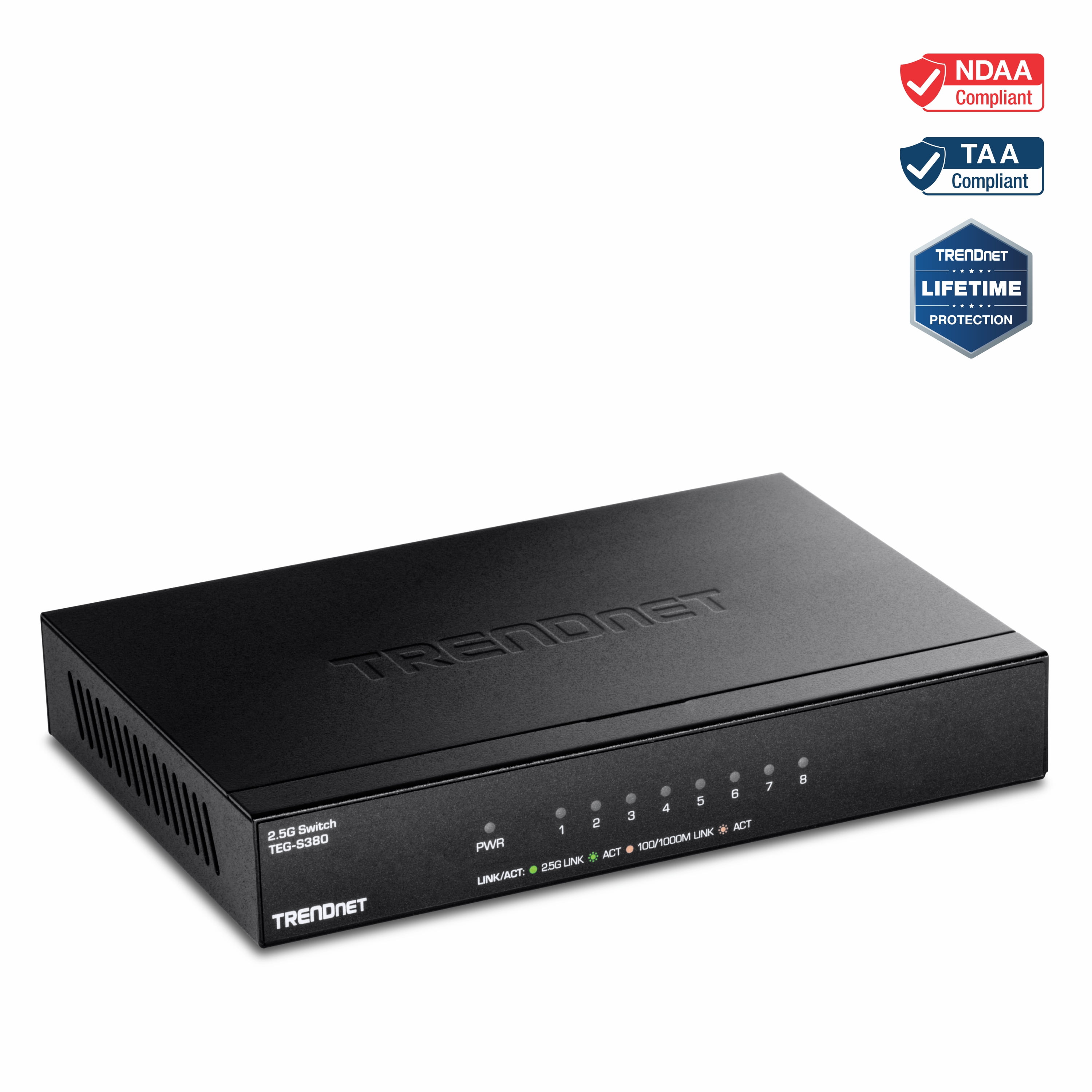 Amazon.com: TRENDnet 8-Port Mini Gigabit Switch, TEG-S80g