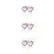 thumbnail image 4 of Minnieouse Pendientes hipoalergénicos de cristal con diamantes de imitación para mujer y niña para fiesta Type4 NO4 Minnieouse CBP076224, 4 of 6