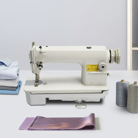 1* Straight Stitch Sewing Machine, DDL-8700H Industrial Sewing Machine(White)