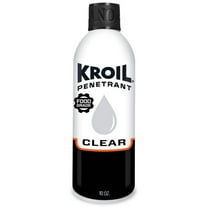 Kroil Clear Food Grade Penetrating Oil (Aerosol Spray-10oz Can-Single), Odorless Non-Staining Industrial Rust Penetrant, NSF-H1 Registered, Kosher Certified (CKS102)